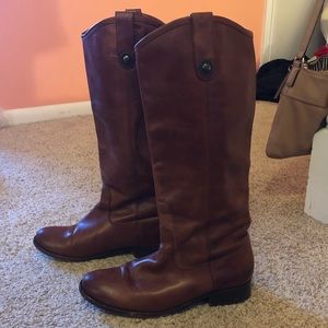 Frye Boots - Melissa Button Lug Tall